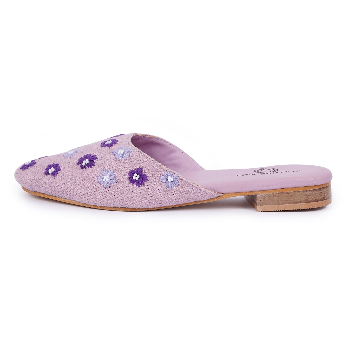 Floral Embroidered Mules for Women | Ethnic Traditional Flats for Women